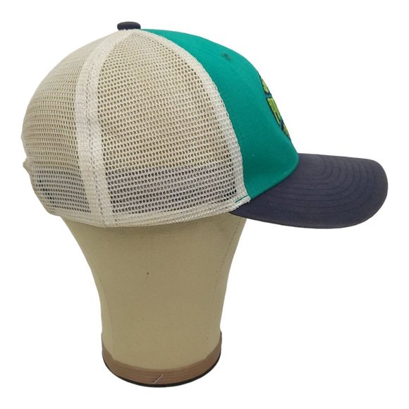 Patagonia Great Pacific Iron Works Mesh Snapback Cap Trucker Outdoor Hiking Hat - Picture 7 of 12